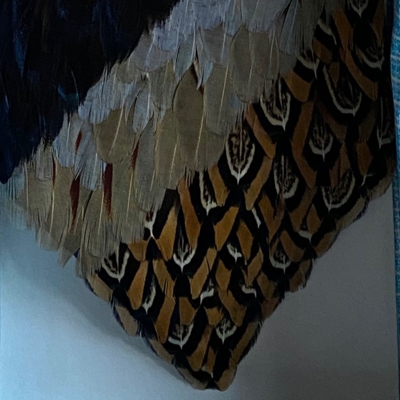 Vintage Pheasant Feather Neck Tie - Picture 5 of 5